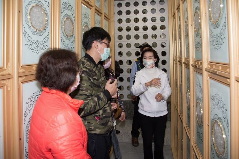 員山福園納骨樓竣工．清明節前啟用