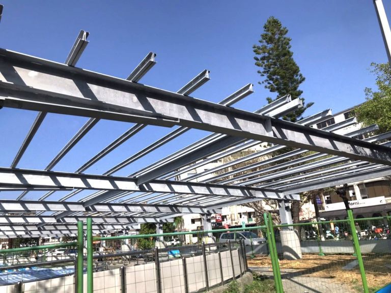 羅東鎮公所溜冰場漏水缺失 公所要求光電廠商自費維修改善