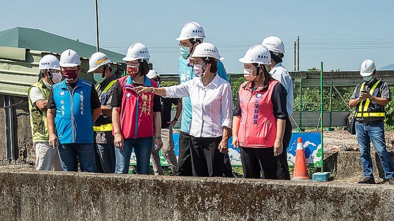 宜市建業排水及橋梁工程．林姿妙縣長盯進度