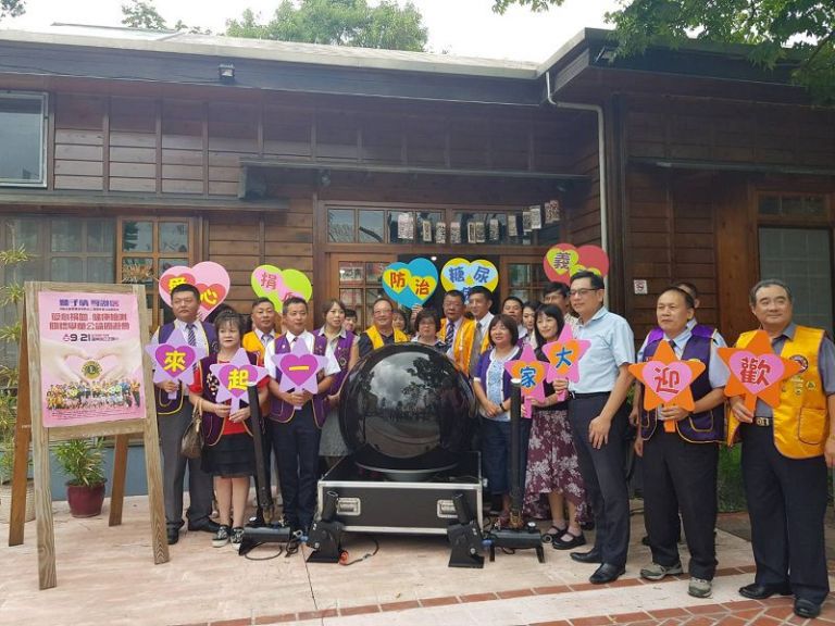 羅東獅子會舉辦愛心捐血暨關懷學童公益義賣園遊會
