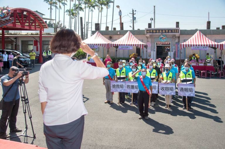 首次納入火山引發海嘯 國家防災日大吉社區示範防災演練