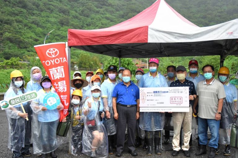 世界河川日 宜縣環保局結合蘭陽汽車進行淨川活動