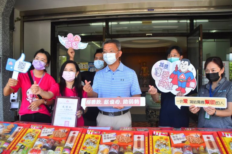 思念化作善念與祝福 三星祿園秋祭超薦祭品禮盒轉贈社福團體