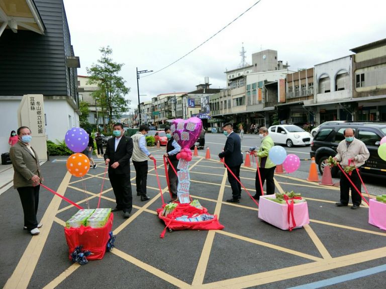 兼顧防疫及獎勵  冬山鄉歡度兒童節暨表揚模範生好有趣