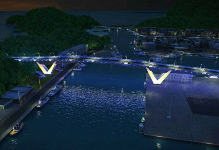 南方澳跨港大橋舊橋開工拆除 新橋111年10月前展翅重生