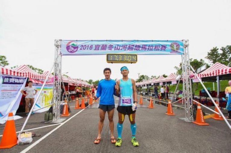 2017宜蘭冬山河超級馬拉松親水公園開跑