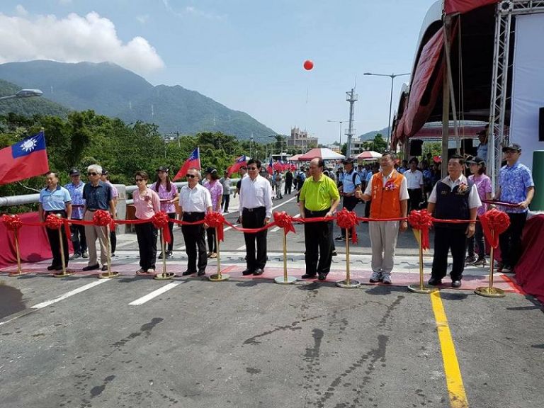 台9線南澳平交道立體交叉改善工程完工通車
