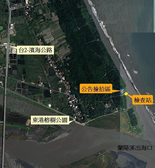 羅東林管處開放壯圍海灘漂流木供人撿拾