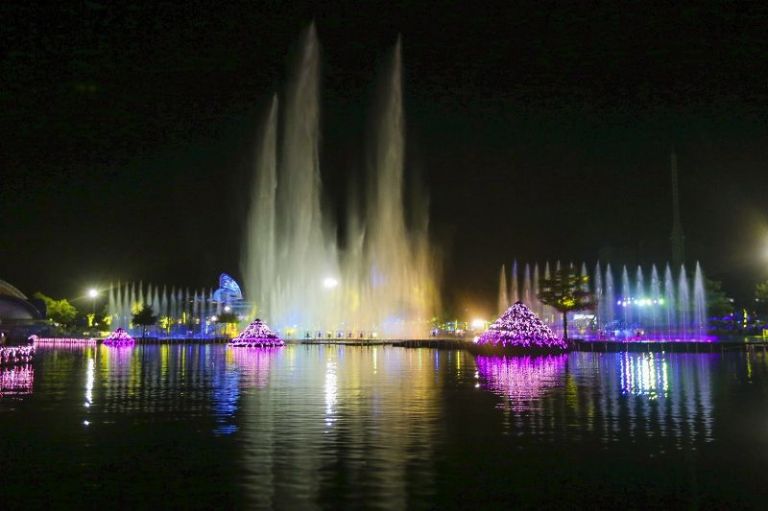 童玩節夜間水舞燈光秀蛻變再升級