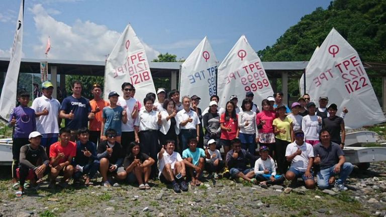 林姿妙縣長視察豆腐岬帆船訓練基地 慰勉選手為宜蘭縣爭光