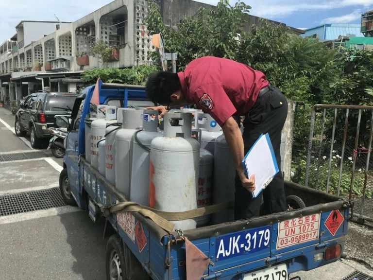 宜蘭縣漏氣瓦斯氣閥回收率達85% 消防局持續清查回收