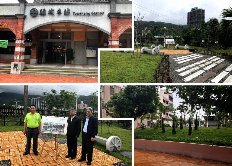 頭城車站換新裝   ~  兩側步道超吸睛