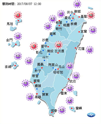 宜蘭紫外線超標  危險指數達13級