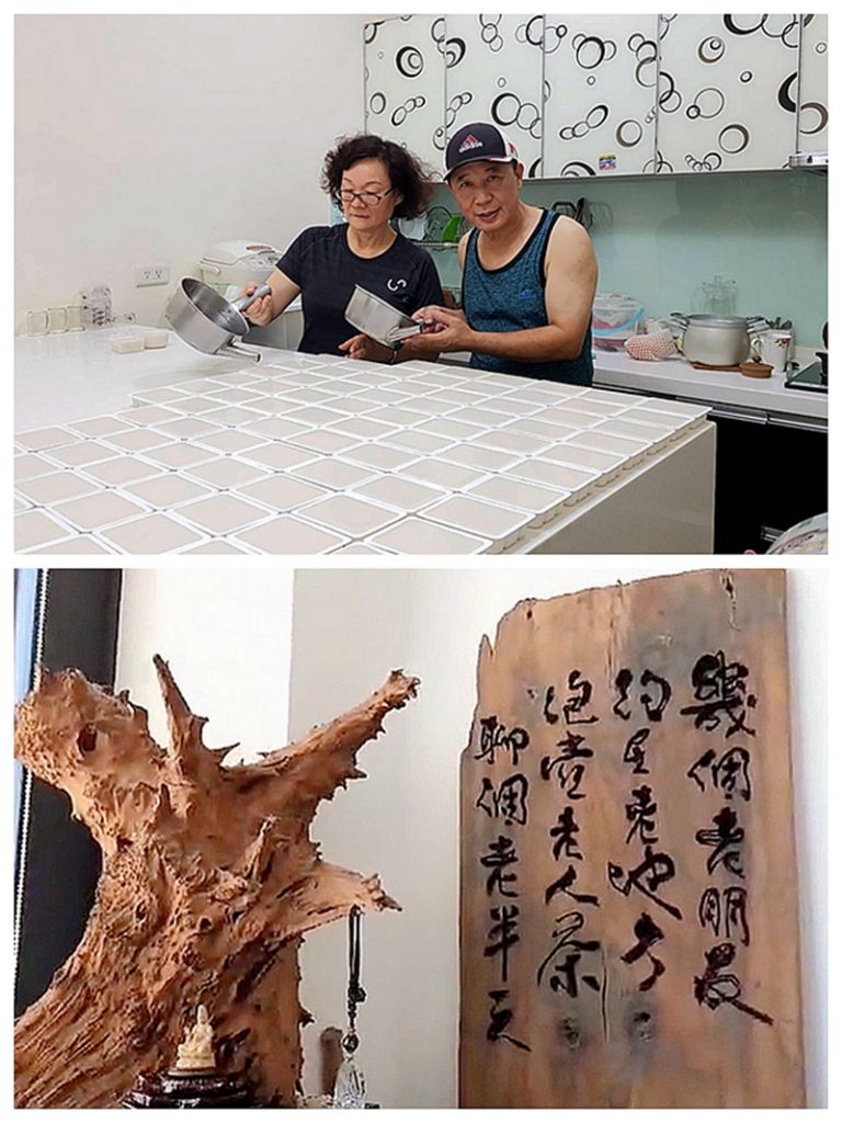 家庭工廠夫妻製作．純手工花生冷豆腐