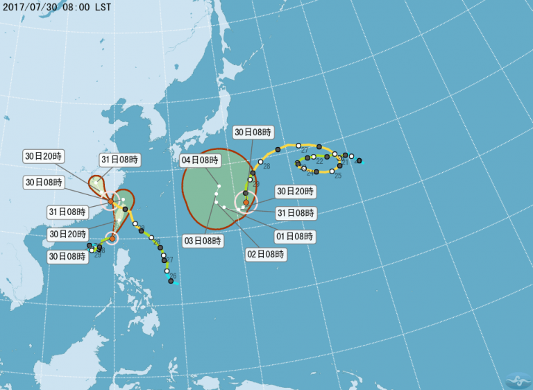宜蘭人撐住 尼莎昨夜剛走！海棠今晚來報到.....