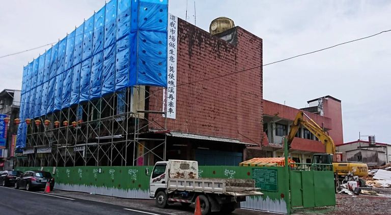 礁溪公有零售巿場 ~ 今起執行拆除作業
