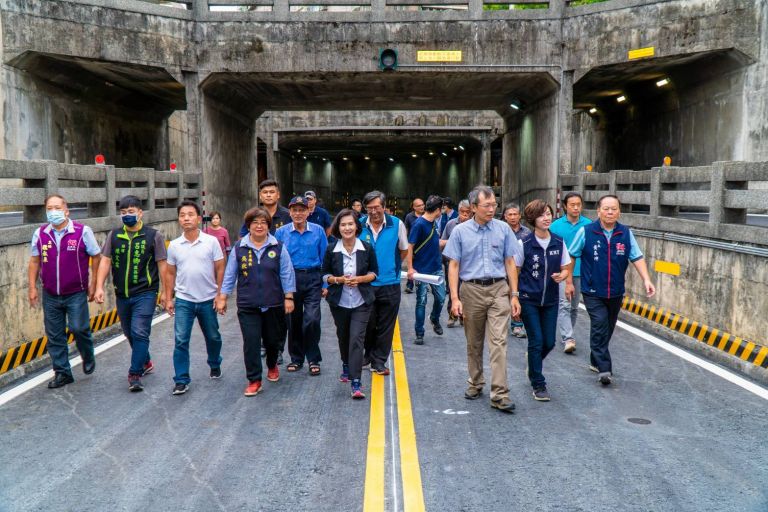 趕上中秋節前完工 羅東倉前地下道提前恢復通車