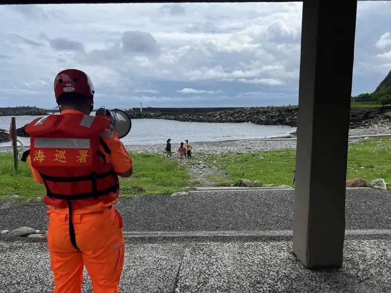 颱風逼近 海巡勸離海岸線、臨海、河川等風災警戒區域【影音新聞】