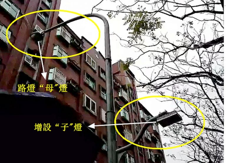 江聰淵創「母子燈」增加校園周邊行的安全