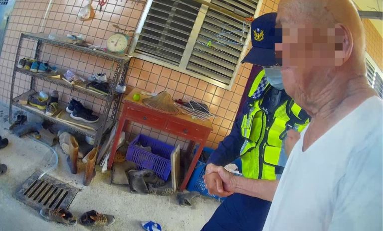老翁菜園跌倒 女兒求助暖警