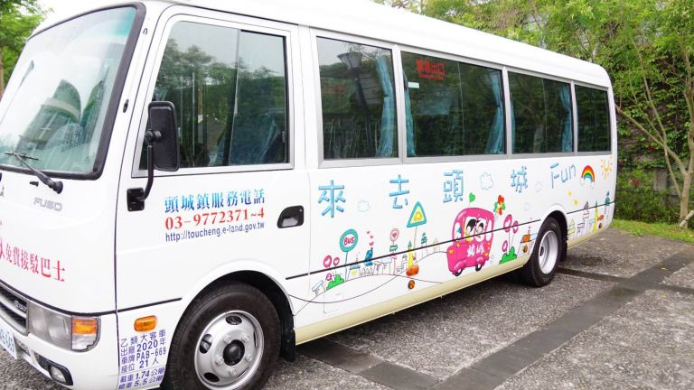 頭城鎮公所編列286萬元  山線免費接駁公車汰舊換新