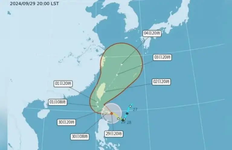 山陀兒颱風來襲～ 宜縣府籲請農漁畜友做好防颱準備