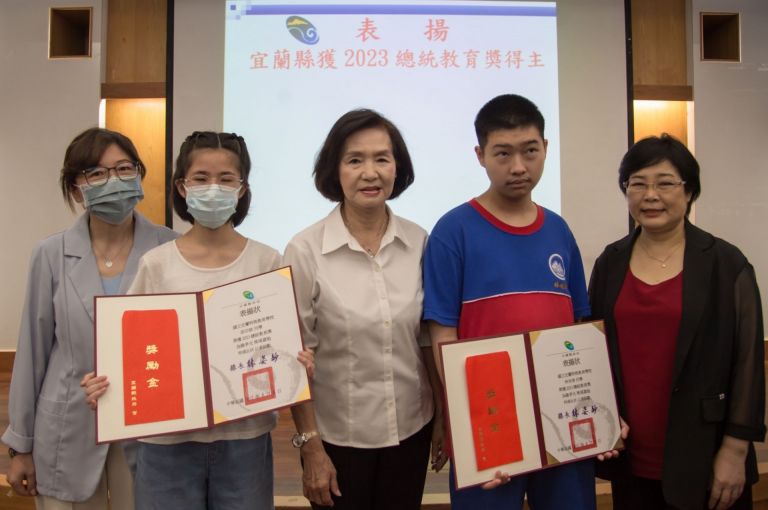 教育界最高殊榮「2023年總統教育獎」 宜縣二學子獲獎【影音新聞】