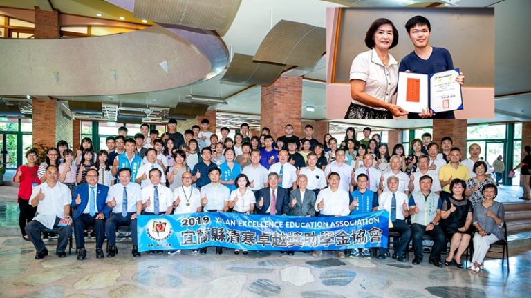 賴明堂伉儷助學愛心延續．宜蘭善心企業人士接棒