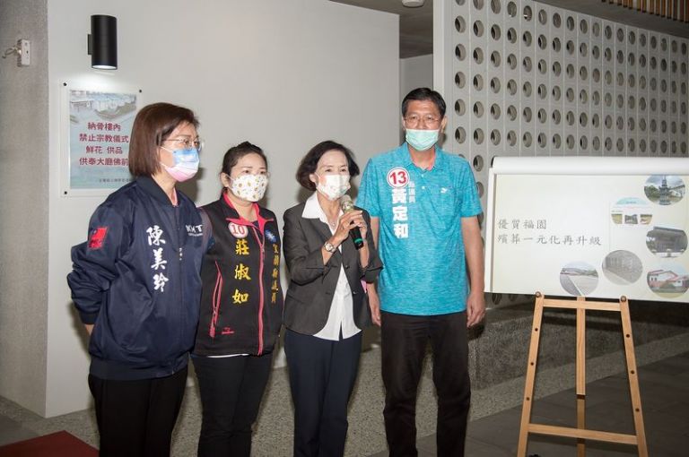 員山福園三期納骨樓銷售率已逾半數．實現殯葬一元化