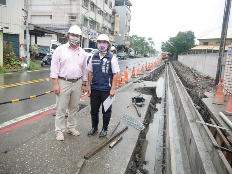 宜蘭市林森路新建工程～改善人行步道