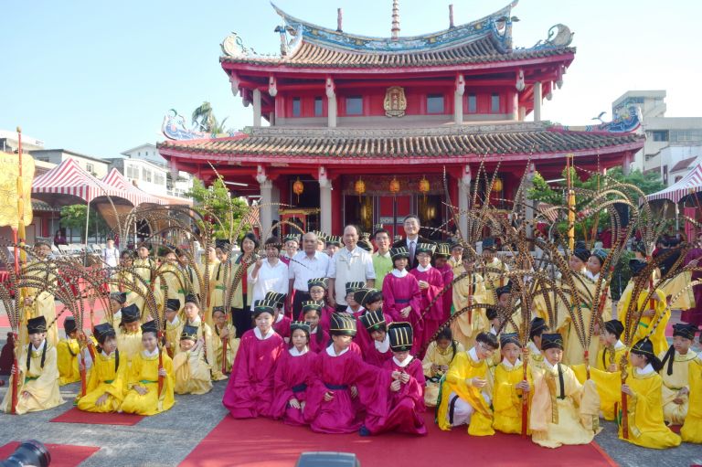 教師節     宜蘭孔廟舉辦祭孔大典