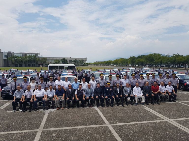 警察局新購暨受贈警車交接典禮   35輛警車亮相【影音新聞】
