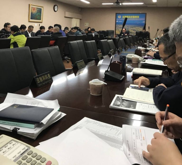 為落實廉政 吳坤旭 : 嚴禁員警收賄以端正風紀