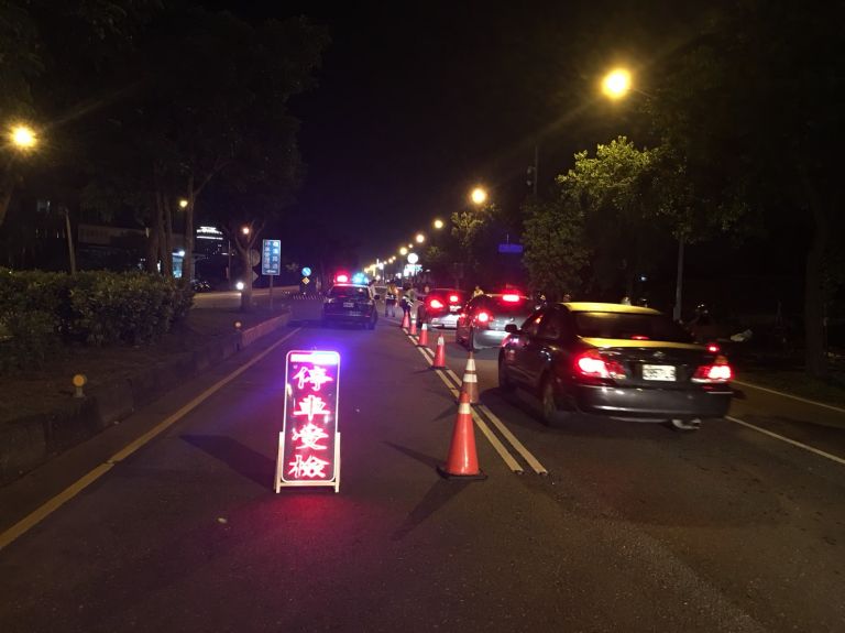 春酒期間警方將加強取締酒駕  籲民眾勿酒駕上路