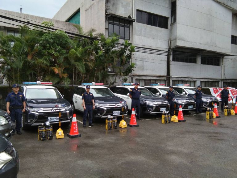 提升事故處理品質    縣警局購置5輛交通處理車