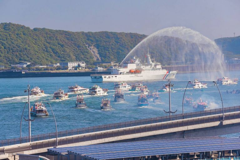 百船齊發海陸大遶境 南天宮起駕蘭陽3天瘋媽祖【影音新聞】