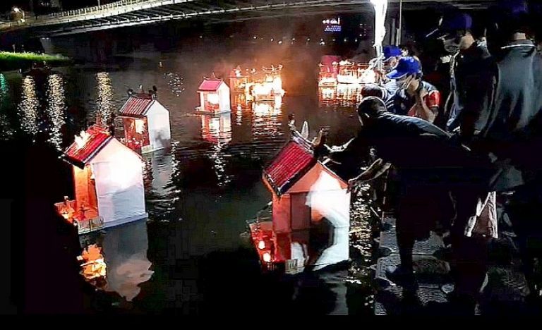 中元水燈節．宜蘭河畔水燈流【直播連結】