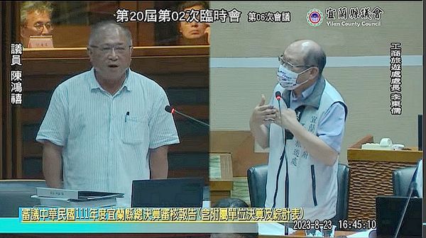 冬山河可以潛水游泳．陳鴻禧直指處長硬拗【影音新聞】