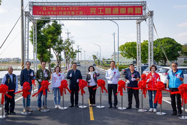 壯圍鄉宜18線拓寬工程完工～路幅加寬．會車方便