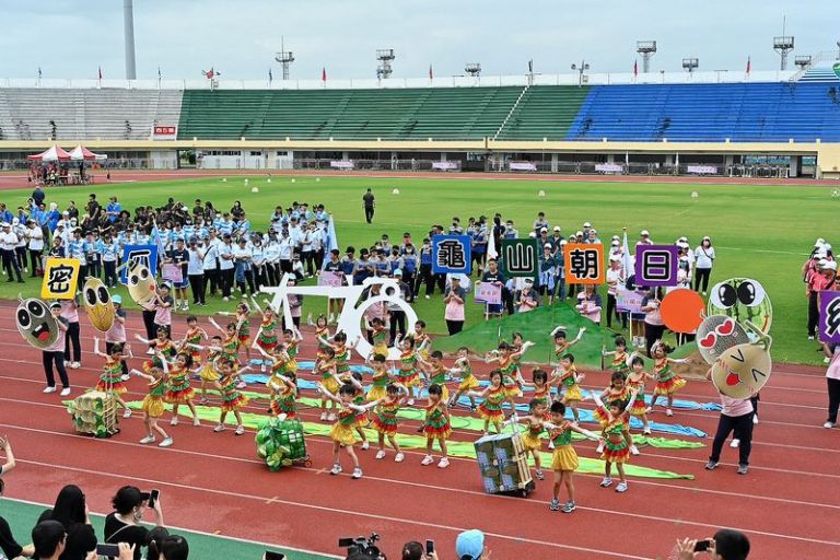宜蘭縣運動會開幕．幼兒園精彩演出～四千好手鏖戰兩天【影音直播】