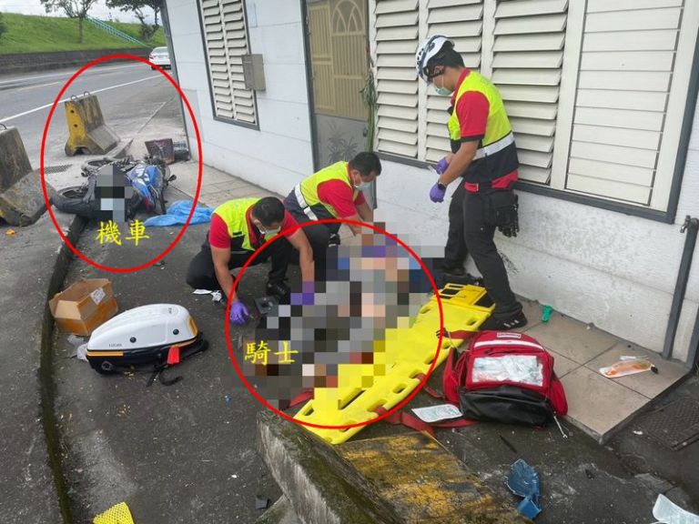 宜市小客車和機車發生車禍．騎士受傷送醫【影音新聞】