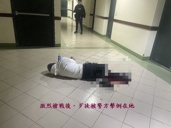 歹徒持槍擄人．與警方相互駁火後被逮【影音新聞】