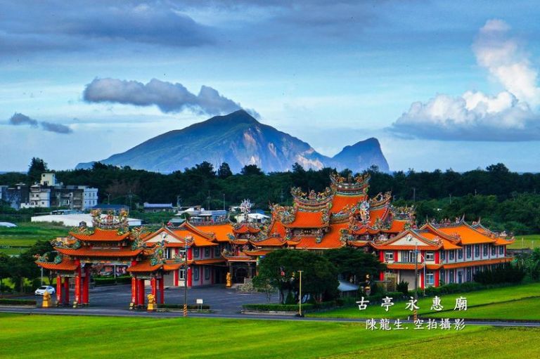 龜山島在吞雲吐霧～陳龍生壯圍空拍