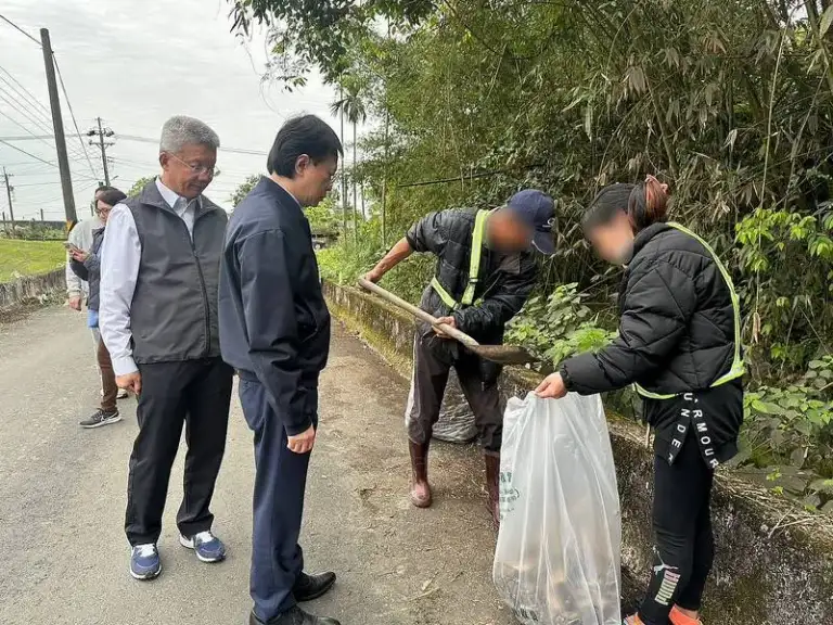 宜蘭地檢署清明掃墓專案．檢察長慰問社福人員