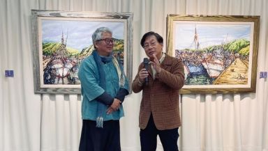 城東藝廊「宜蘭靜水」～江漢清創作展