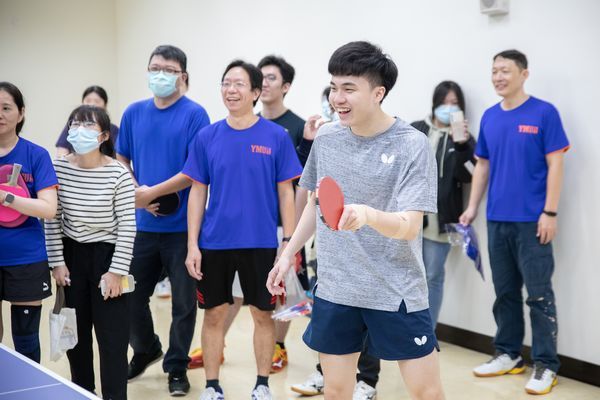 陽大醫院院長盃桌球賽～林昀儒現身開球成焦點