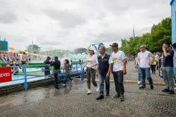 丹娜絲來襲風雨狂．童玩節休園護平安．各地抽水站加強戒備