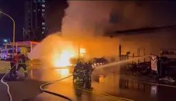 宜蘭市農權路鐵皮屋火警，7輛汽機車損毀無人傷亡【影音新聞】