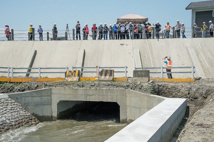 興建抽水站．分洪道～解決壯圍淹水問題