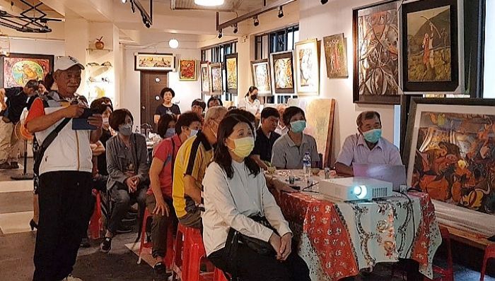 「怪咖多藝生活館」～二月畫會舉辦創作分享【影音新聞】